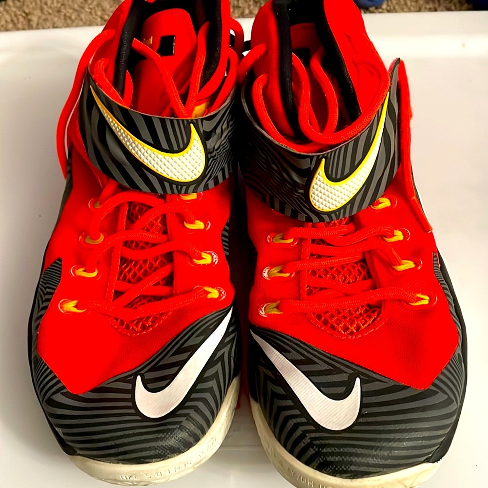Nike Zoom Lebron Soldier 8 Bright Crimson
